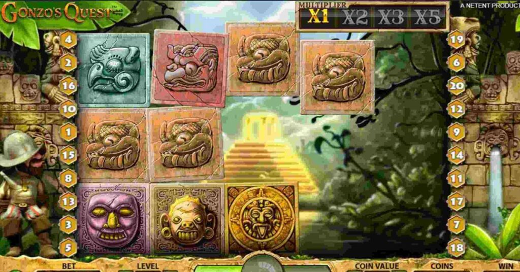 Gonzo's Quest Slot Game Features